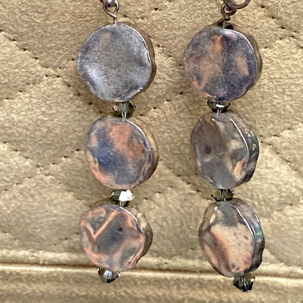 Silver Drop Dangle Earrings